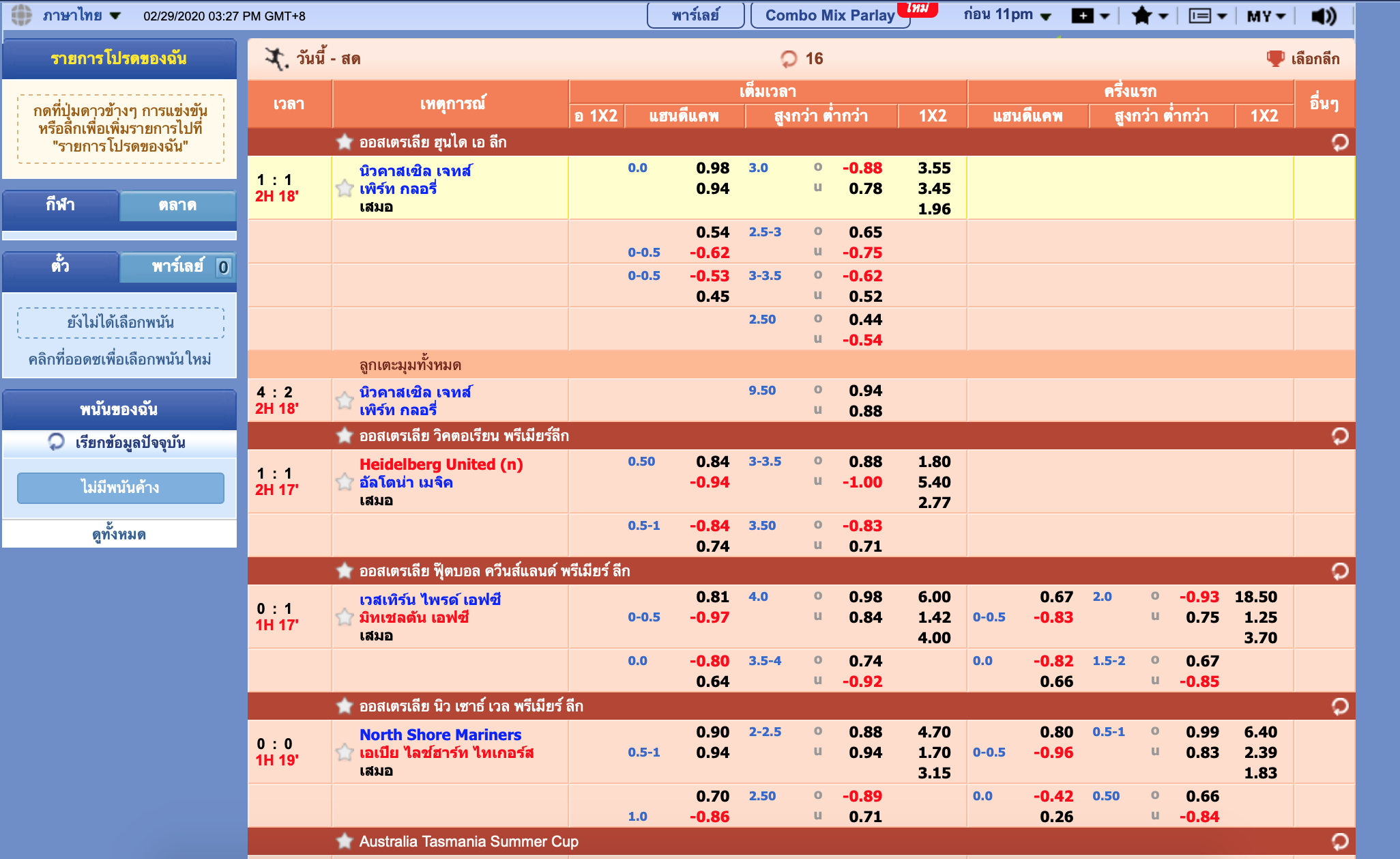 พนันบอลออนไลน์กับ SBOBET