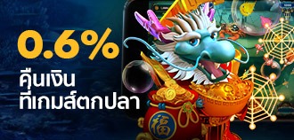 คืนเงินเกมยิงปลา 0.6% ที่ BK8