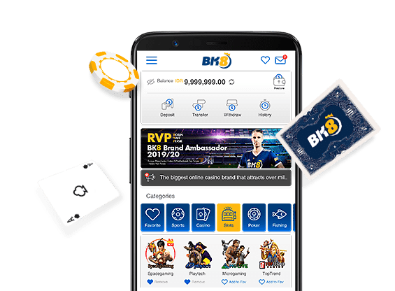 เดิมพันกับ BK8 คาสิโน สล็อต กีฬา ลอตเตอรี่ เกมยิงปลา