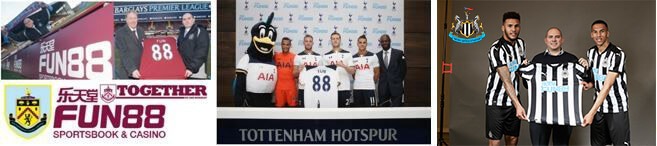 Fun88 กับการสนับสนุนสโมสรในพรีเมียร์ลีก