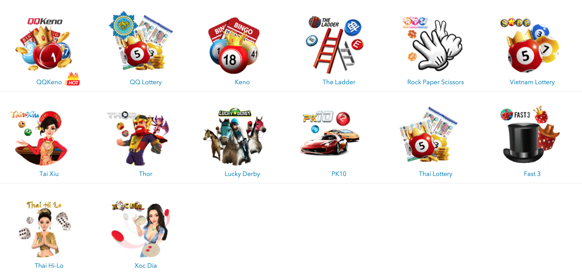 หลากหลายหวยออนไลน์บนเว็บ BK8