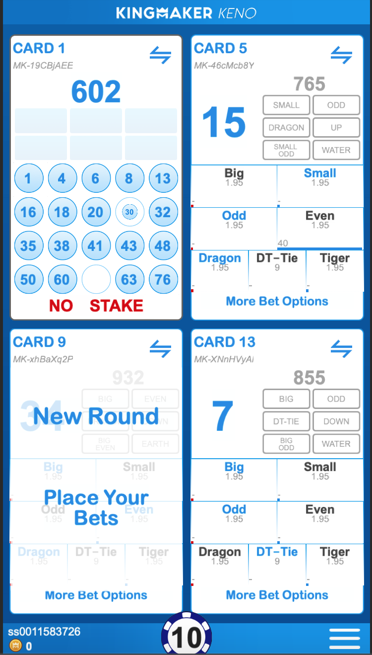 สอนเล่น Keno แบบละเอียด