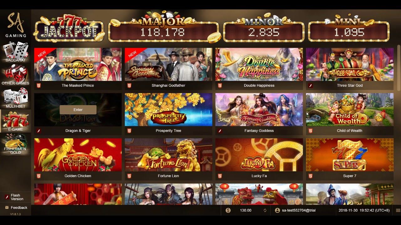 แนะนำ 5 เกม สล็อต จาก SA Gaming