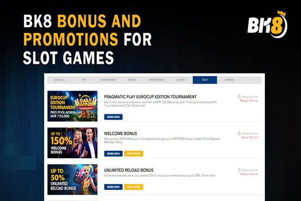 BK8 เกมสล็อตจากหลากหลายค่ายรวมไว้ที่นี่ที่เดียว